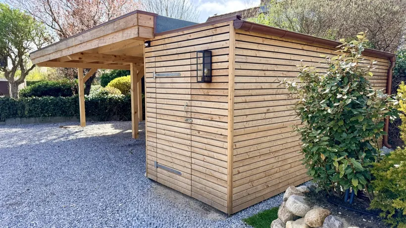 Carport & Schuppen – Projekt der Zimmerei Jens N. Nielsen