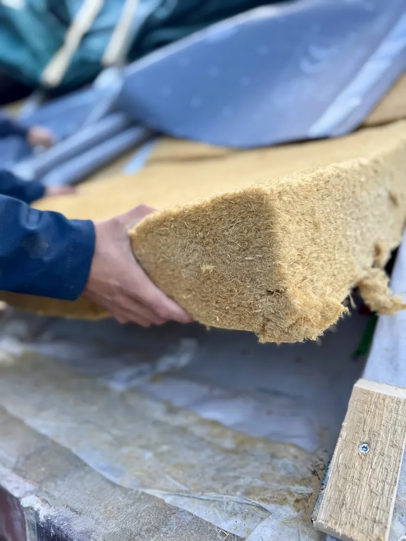Holzfaser-Dämmung – Projekt der Zimmerei Jens N. Nielsen